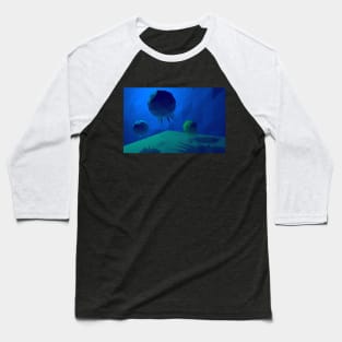 Rendered Jellyfish Baseball T-Shirt